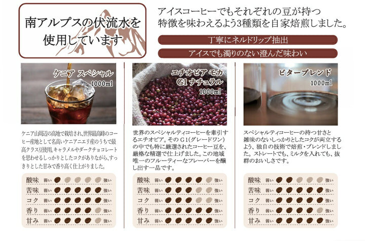 スペシャルティリキッドコーヒー 1本～12本